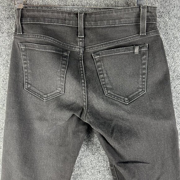 Joes Jeans Womens 26 Skinny Black Cotton Stretch Pockets Logo - Picture 8 of 9